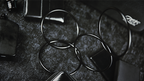 4" Linking Rings (Black) by TCC - Trick by Murphy's Magic Supplies, Inc.