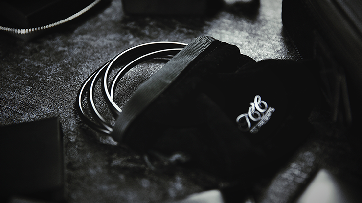 4" Linking Rings (Black) by TCC - Trick by Murphy's Magic Supplies, Inc.