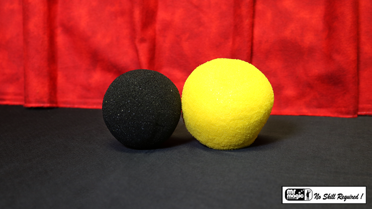 Ball To Dice (Yellow/Black) by Mr. Magic by Murphy's Magic Supplies, Inc.
