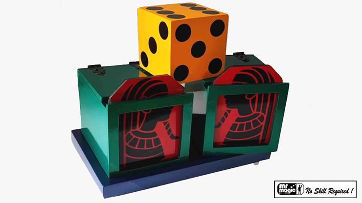 Split Die Box by Mr. Magic by Murphy's Magic Supplies, Inc.