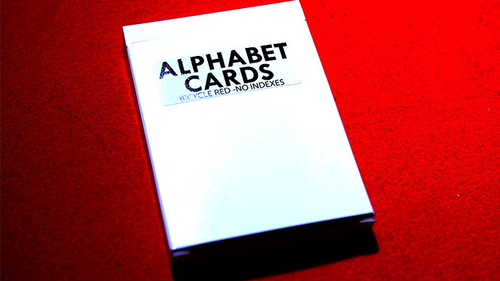 Alphabet Playing Cards Bicycle No Index by PrintByMagic - Trick by Murphy's Magic Supplies, Inc.