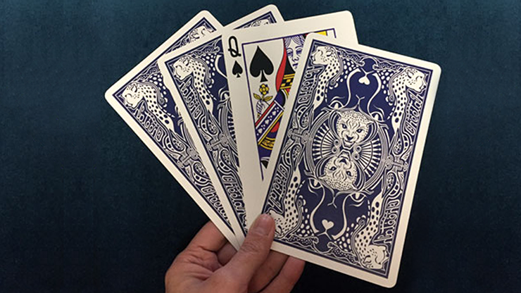 Max Maven's Jumbo B'Wave (Black Queen) - Trick by Murphy's Magic Supplies, Inc.