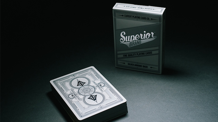Superior Silver Arrow Playing Cards by Expert Playing Card Co by Murphy's Magic Supplies, Inc.