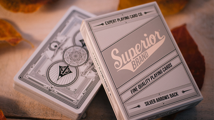 Superior Silver Arrow Playing Cards by Expert Playing Card Co by Murphy's Magic Supplies, Inc.