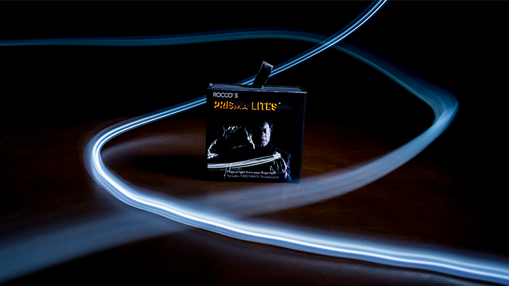 Rocco's SUPER BRIGHT Prisma Lites Pair (White) - Trick by Murphy's Magic Supplies, Inc.