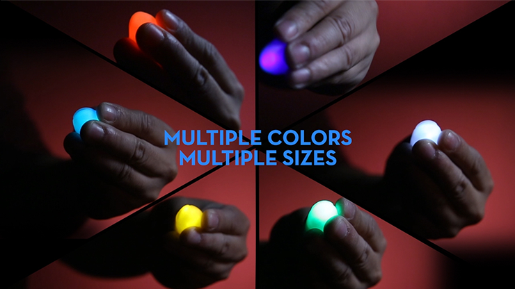Rocco's SUPER BRIGHT Prisma Lites Pair JUNIOR (Yellow) - Trick by Murphy's Magic Supplies, Inc.