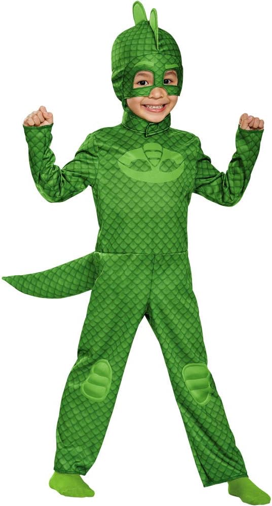 Gekko Pj Mask Toddler Boys Costume by HalloweenStore.com
