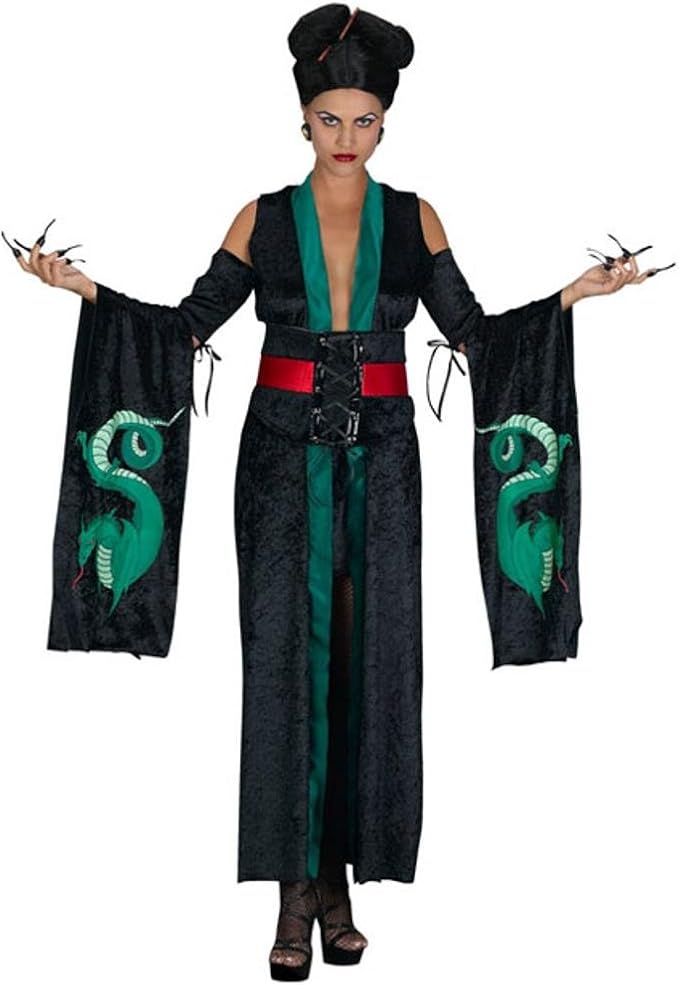 Women's Gothic Geisha Costume by HalloweenStore.com