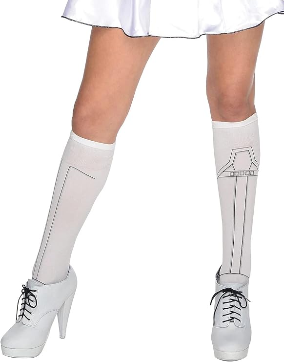 Storm Trooper Women's Star Wars White Dress by HalloweenStore.com