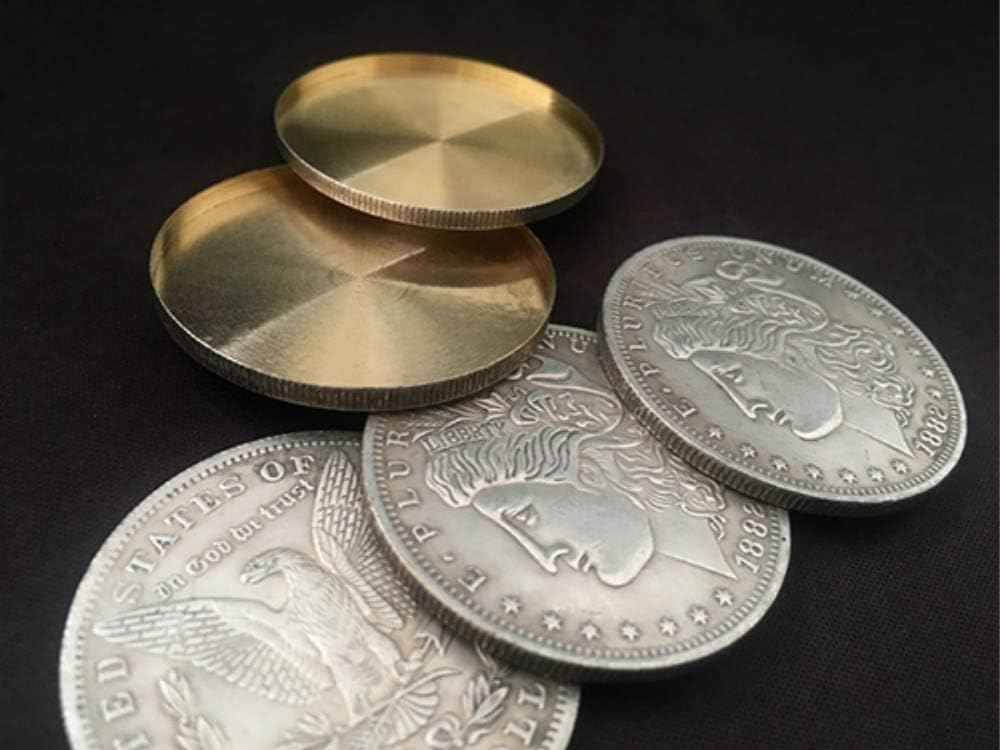 blue-ther Flight Magic Tricks Production Transposition Vanishing Coin Magic Magician Accessories Close Up Illusions Props Gimmick Coin Routine
