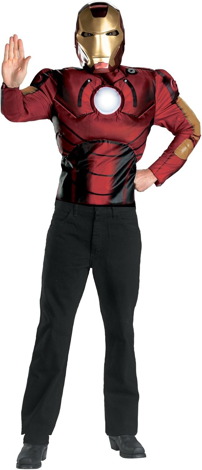 2008 Iron Man Muscle Adult Costume by HalloweenStore.com