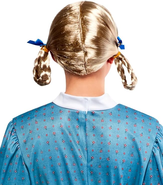 Kirsten Larson Blonde Braided Ponytail Wig American Girl Doll by HalloweenStore.com