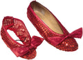 Wizard of Oz Dorothy Red Sequin Child Shoe Covers X-Small/Small by HalloweenStore.com