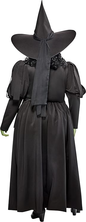 Wicked Witch Wizard Of Oz Adult Costume Plus Size Dress Officially Licensed by HalloweenStore.com