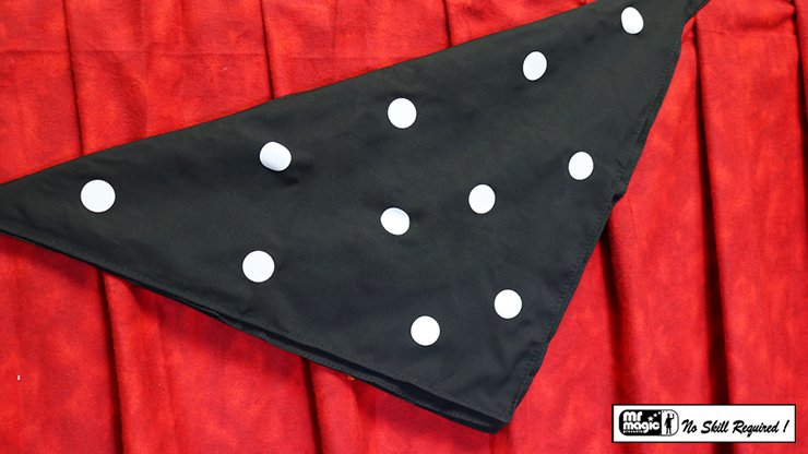 Polka Dot Silk (18" x 18") by Mr. Magic by Murphy's Magic Supplies, Inc.