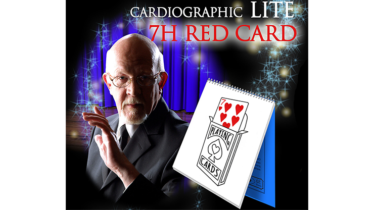 Cardiographic LITE RED CARD by Martin Lewis - Trick by Murphy's Magic Supplies, Inc.