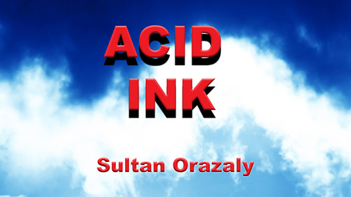 Acid Ink by Sultan Orazaly video DOWNLOAD by Murphy's Magic Supplies, Inc.