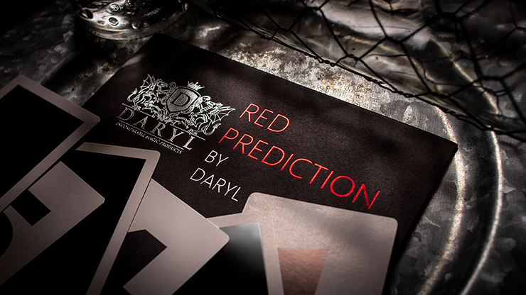 The Red Prediction (Gimmicks and Online Instruction) by DARYL- Trick by Murphy's Magic Supplies, Inc.