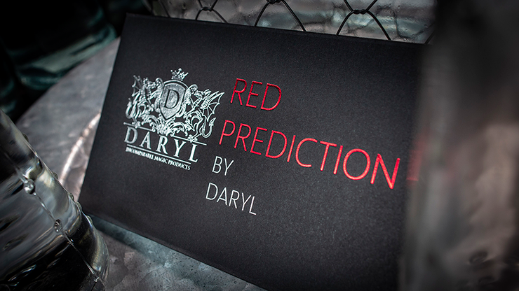 The Red Prediction (Gimmicks and Online Instruction) by DARYL- Trick by Murphy's Magic Supplies, Inc.