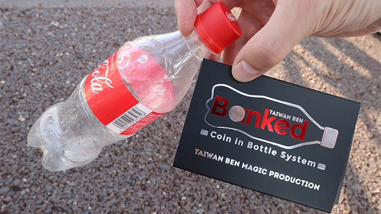 Banked - Red, Coca-Cola (Gimmicks and Online Instructions) by Taiwan Ben - Trick by Murphy's Magic Supplies, Inc.