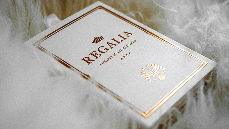 Regalia White Playing Cards by Shin Lim by Murphy's Magic Supplies, Inc.