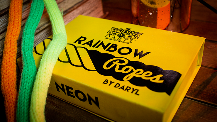 Rainbow Ropes Remix NEON (Gimmicks and Online Instruction) by DARYL - Trick by Murphy's Magic Supplies, Inc.