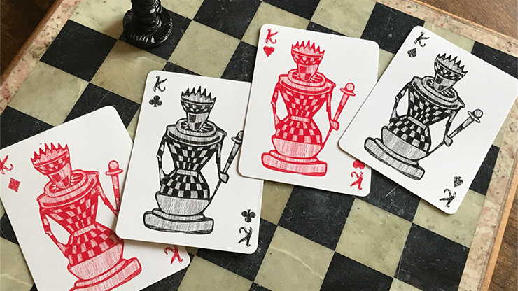 Chess Club Limited Edition Playing Cards by Magic Encarta by Murphy's Magic Supplies, Inc.