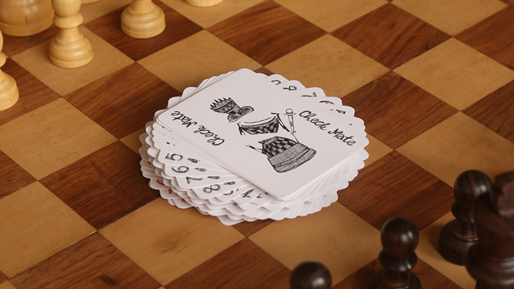 Chess Club Limited Edition Playing Cards by Magic Encarta by Murphy's Magic Supplies, Inc.