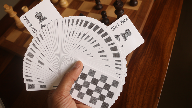 Chess Club Limited Edition Playing Cards by Magic Encarta by Murphy's Magic Supplies, Inc.