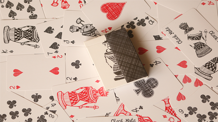 Chess Club Limited Edition Playing Cards by Magic Encarta by Murphy's Magic Supplies, Inc.