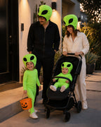 Baby Cosmic Green Alien Halloween Costume by Band of the Wild