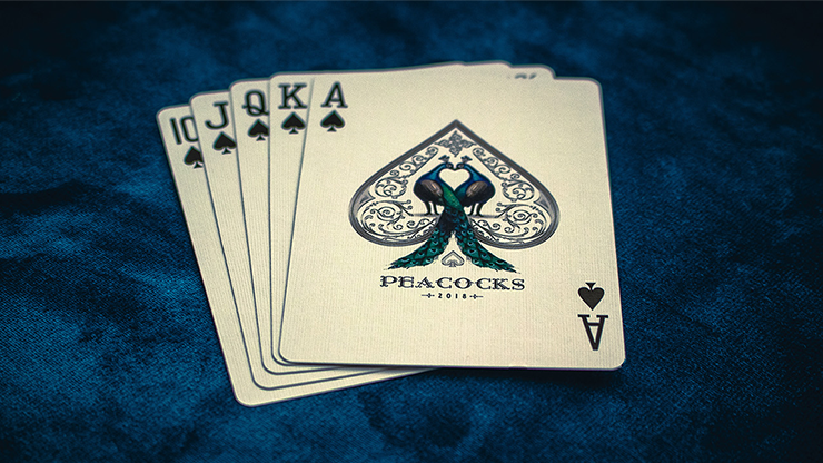 Limited Edition Peacocks Playing Cards by Rocsana Thompson by Murphy's Magic Supplies, Inc.
