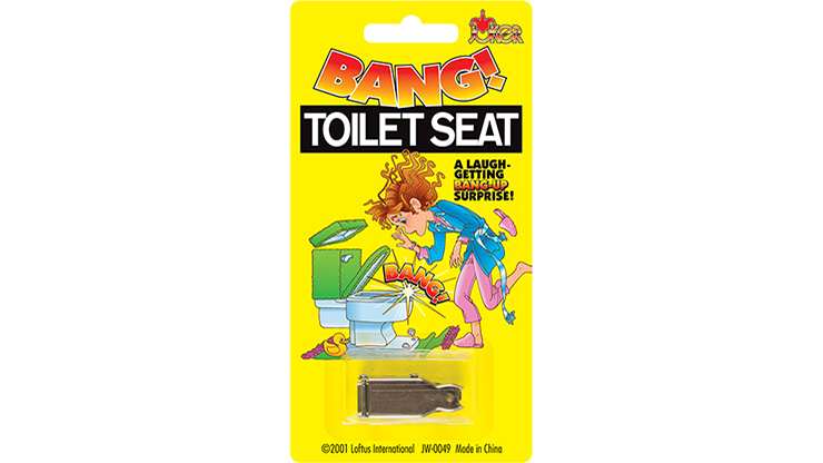 BANG! Toilet Seat Prank by Loftus by Murphy's Magic Supplies, Inc.