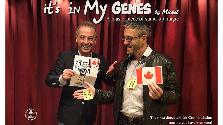 It's in My Genes (Gimmicks and Online Instructions) by Michel - Trick by Murphy's Magic Supplies, Inc.