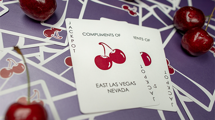 Cherry Casino (Desert Inn Purple) Playing Cards by Pure Imagination Projects by Murphy's Magic Supplies, Inc.