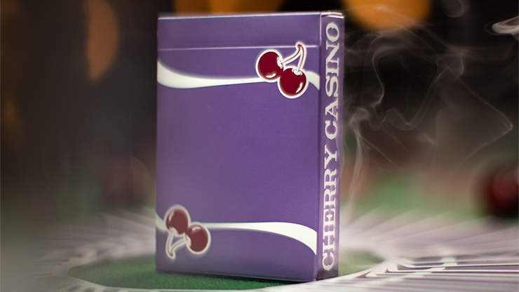 Cherry Casino (Desert Inn Purple) Playing Cards by Pure Imagination Projects by Murphy's Magic Supplies, Inc.