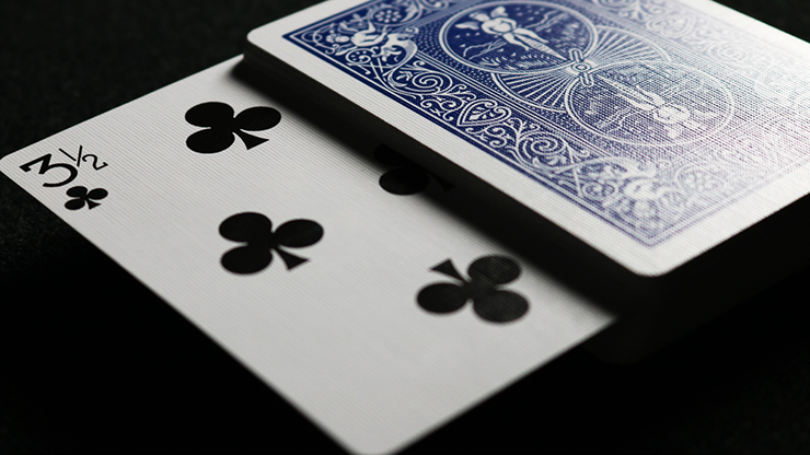 Three and a Half Bicycle Rider Back (Blue Club 3 1/2) - Trick by Murphy's Magic Supplies, Inc.