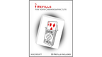 Cardiographic Lite RED CARD 5 of Diamonds Refill by Martin Lewis - Trick by Murphy's Magic Supplies, Inc.
