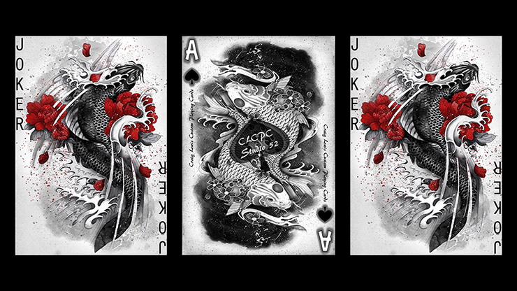Silver Dragon (Standard Edition) Playing Cards by Craig Maidment by Murphy's Magic Supplies, Inc.