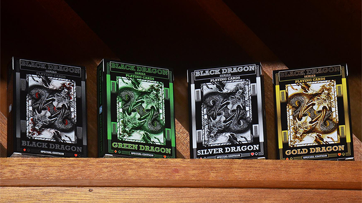 Silver Dragon (Standard Edition) Playing Cards by Craig Maidment by Murphy's Magic Supplies, Inc.