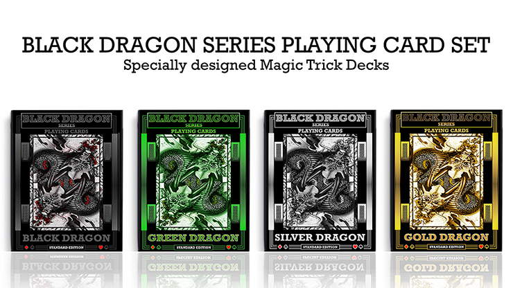 Silver Dragon (Standard Edition) Playing Cards by Craig Maidment by Murphy's Magic Supplies, Inc.