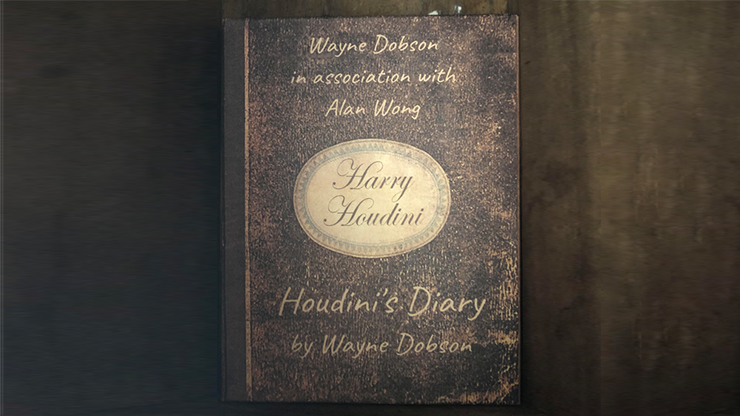 Houdini's Diary (Gimmick and Online Instructions) by Wayne Dobson and Alan Wong - Trick by Murphy's Magic Supplies, Inc.