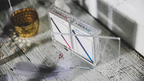 Crystal Playing Card Display 2 Deck Case by TCC - Trick by Murphy's Magic Supplies, Inc.