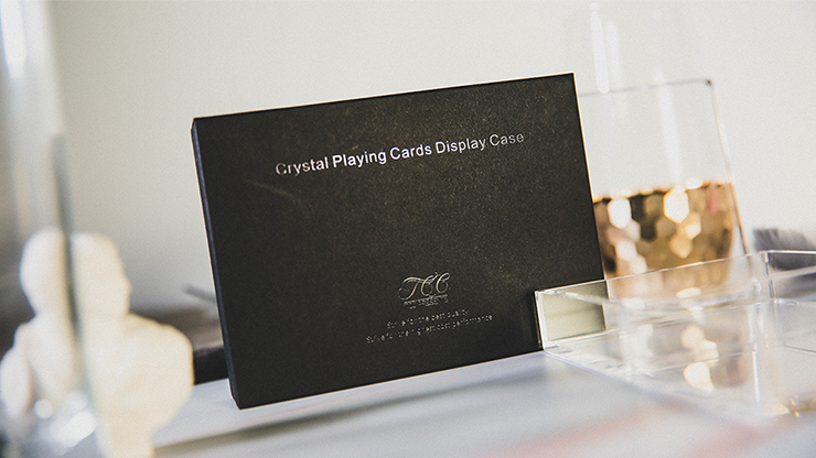 Crystal Playing Card Display 2 Deck Case by TCC - Trick by Murphy's Magic Supplies, Inc.