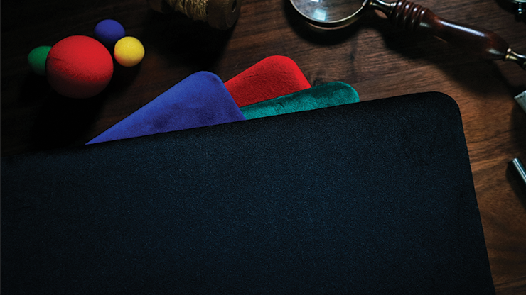 Suede Leather Large Pad (Black) by TCC - Trick by Murphy's Magic Supplies, Inc.