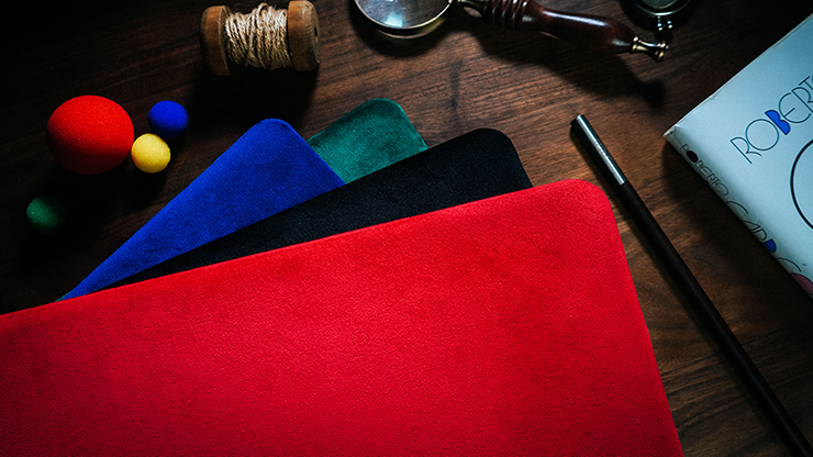 Suede Leather Large Pad (Red) by TCC - Trick by Murphy's Magic Supplies, Inc.