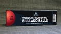 Wooden Billiard Balls (1.75" Red) by Classic Collections by Murphy's Magic Supplies, Inc.