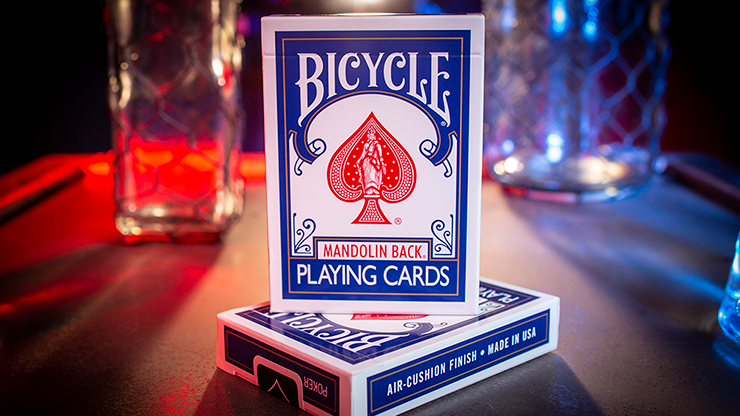 GT Speedreader Marked Deck Standard Version (Bicycle 809 Mandolin Blue) plus Online effect by Murphy's Magic Supplies, Inc.