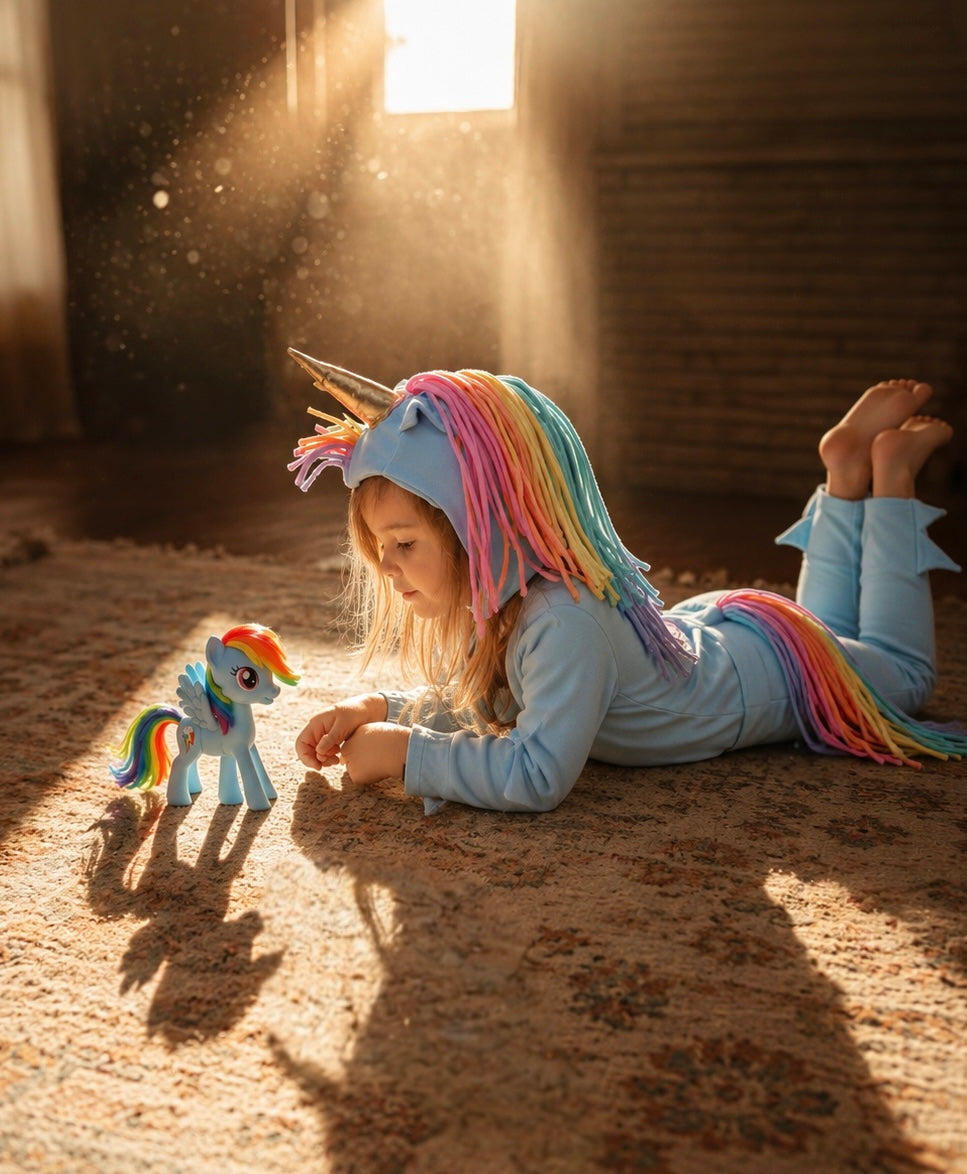 Sky Blue Unicorn Halloween Costume by Band of the Wild