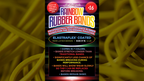 Joe Rindfleisch's SIZE 16 Rainbow Rubber Bands (Russell Leeds -Yellow ) by Joe Rindfleisch by Murphy's Magic Supplies, Inc.